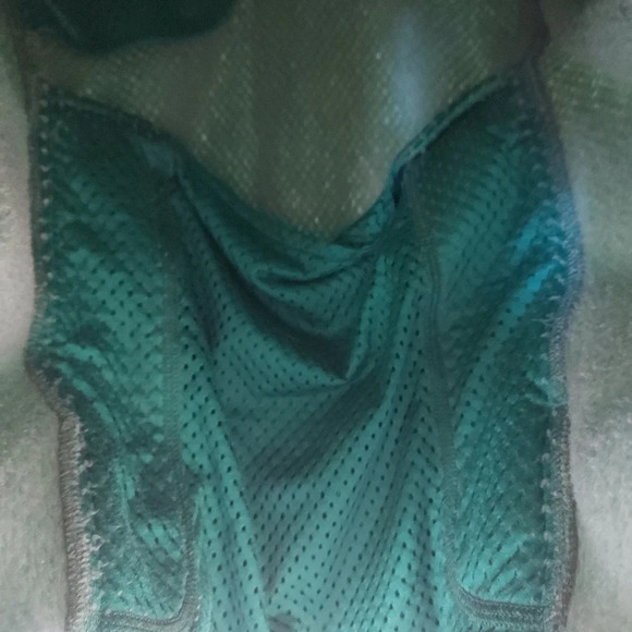 Patagonia Re-Tool Snap-T Fleece Pullover Women's Aqua Stone/Berly Green X-Dye XS - Picture 9 of 9